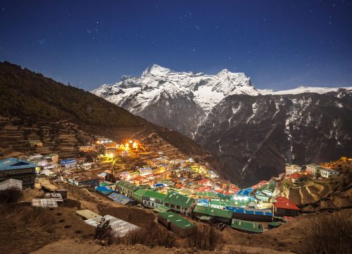 Ganja La Pass trekking
